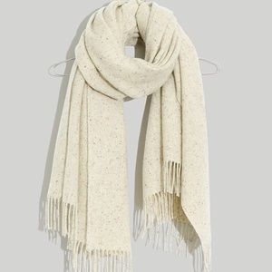 Madewell Rainbow Flecked 100% Wool Scarf NWT